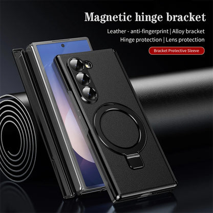 Magsafe Magnetic Hinge Case for Samsung Galaxy Z Fold 7 6 5 4 3 360 Full Protection Screen Glass Wireless Magnetic Holder Cover