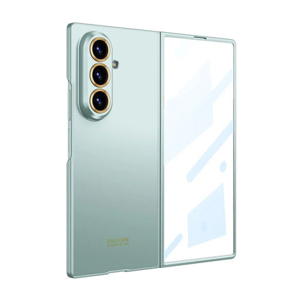 Luxury Matte Phone Case for Z Fold 7/6 – Ultra-Thin, Screen Protector, 5G