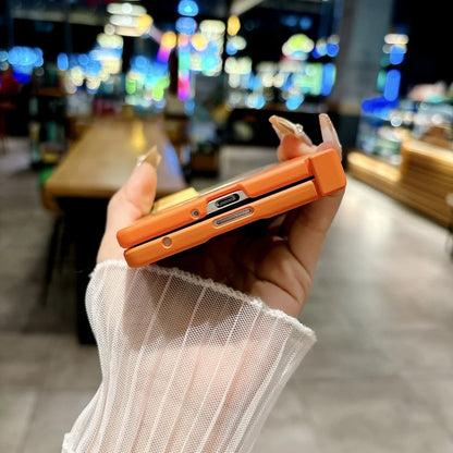 Matte Ultra Slim Liquid Silicone For Magsafe Wireless Charge Fold Phone Case For Samsung Z Fold 7 6 5 4 3 Anti Drop Bumper Cover