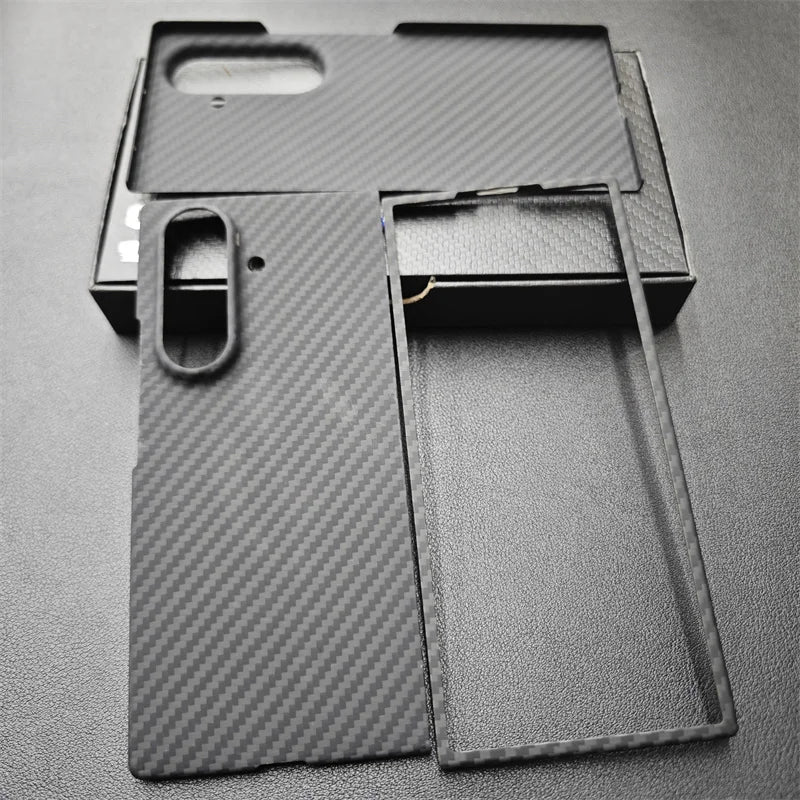 Magnetic Aramid Case For Samsung Galaxy Z Fold 7, Carbon Fiber Case For Magsafe, Mobile Phone Accessories