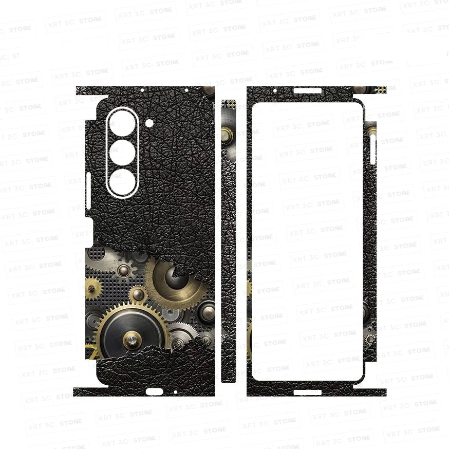 Colorful Back Skin Wrap Protective Film for Samsung Galaxy Z Fold 7 / 6 / 5 / 4 / 3