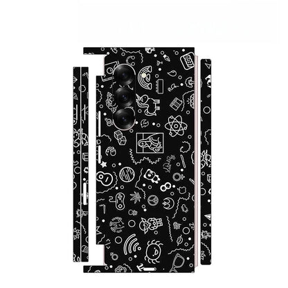 Back and Side Frame Skin Wrap for Samsung Galaxy Z Fold 7 / 6 / 5 / 4 / 3 / 2