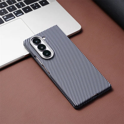 Luxury Carbon Fiber MagSafe Case for Samsung Galaxy Z Fold 3 4 5 6 7 360Full Protection Screen Glass Alloy Lens Shockproof Cover