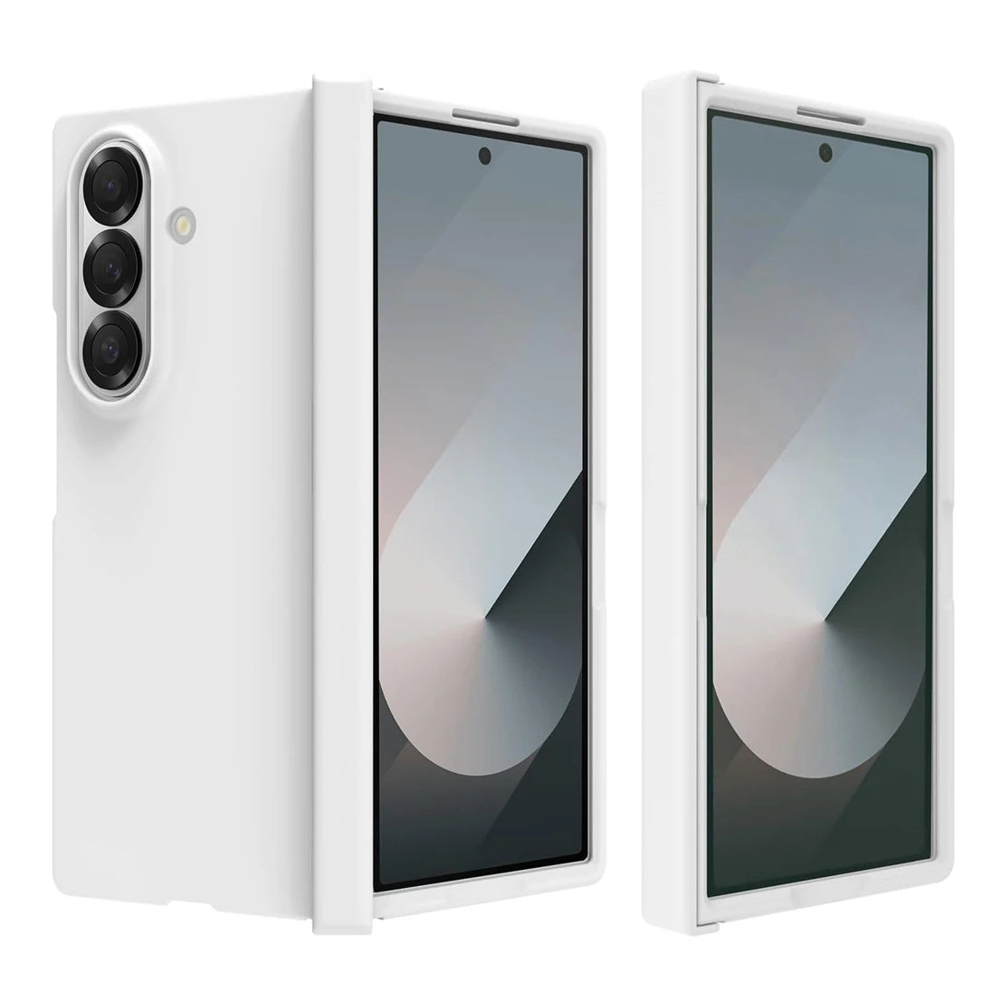 3 in 1 Hinge Protection Hard PC Case for Samsung Galaxy Z Fold 7 6 5 4 3 Fold7 Slim Matte Shockproof Cover for Samsung ZFold7