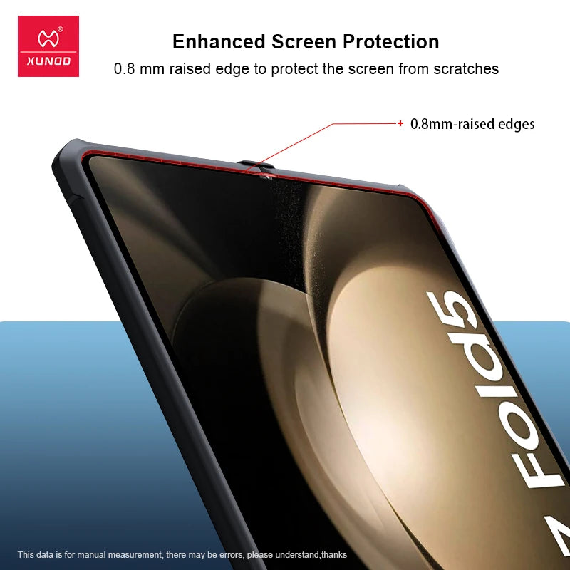 Samsung Galaxy Z Fold 3 4 5 6 Fold 7 Foldable Case Airbag Anti-drop Camera Protect Acrylic&TPU