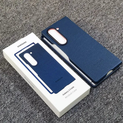 Samsung Galaxy Z Fold 6 Fold6 Case High Quality PU Leather Cover Full Back Protective Shell for Galaxy z fold 6 fold6 Phone Case