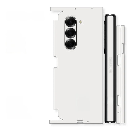 Back and Side Frame Skin Wrap for Samsung Galaxy Z Fold 7 / 6 / 5 / 4 / 3