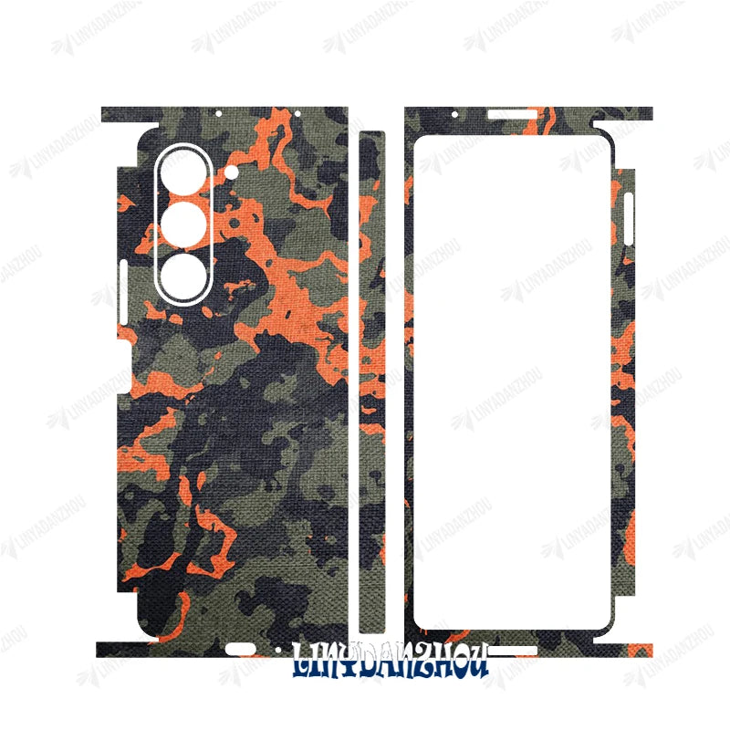 3M Full Cover Colorful Back Film for Samsung Galaxy Z Fold 7 / 6 / 5 / 4 / 3