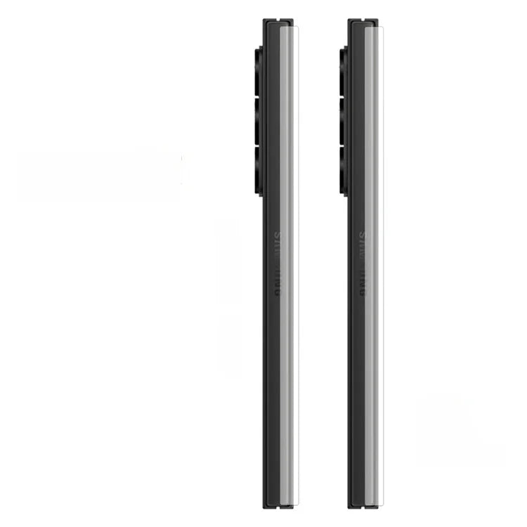 2-Piece Back and Hinge Skin Wrap for Samsung Galaxy Z Fold 7 / 6 / 5 / 4 / 3 / 2