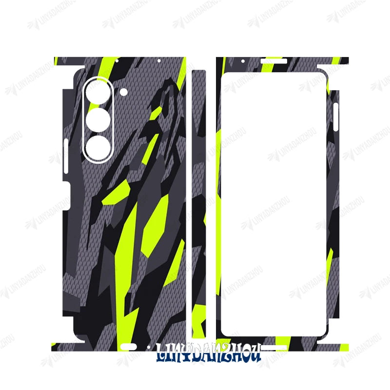3M Full Cover Colorful Back Film for Samsung Galaxy Z Fold 7 / 6 / 5 / 4 / 3