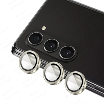 Z Fold 6 7 Camera Ring For Samsung Galaxy Z Fold6 5G Back Metal Lens Glass Case ZFold6 ZFold7 Fold7 Camera Cover Cap Accessories