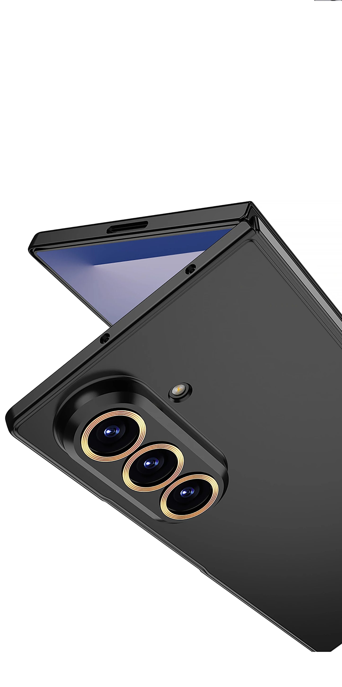 Luxury Matte Phone Case for Z Fold 7/6 – Ultra-Thin, Screen Protector, 5G