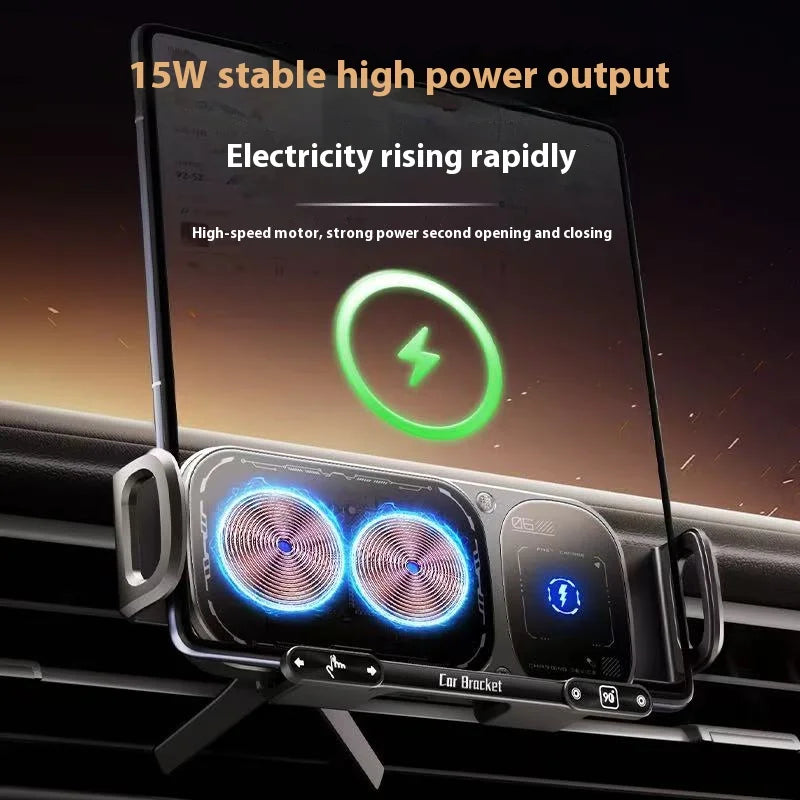 2IN1 Car Wireless Charger Phone Holder