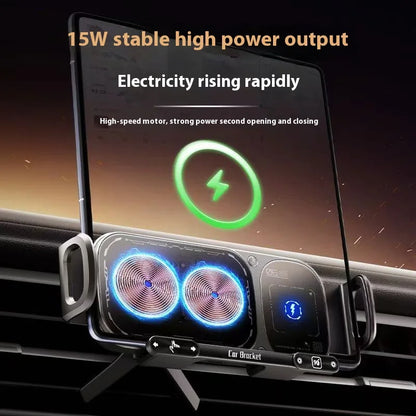 2IN1 Car Wireless Charger Phone Holder