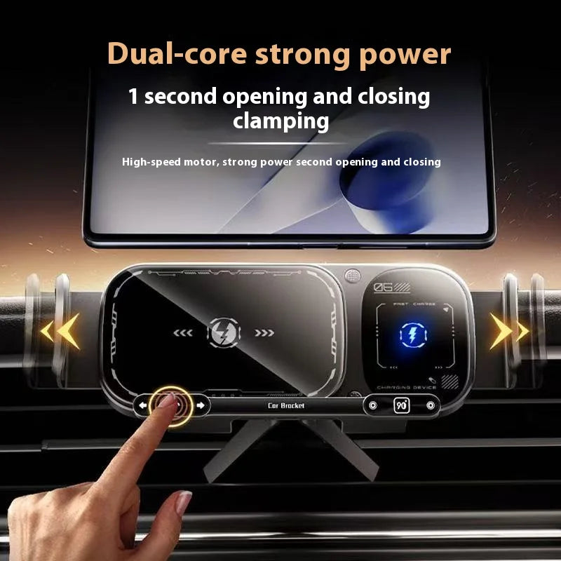 2IN1 Car Wireless Charger Phone Holder