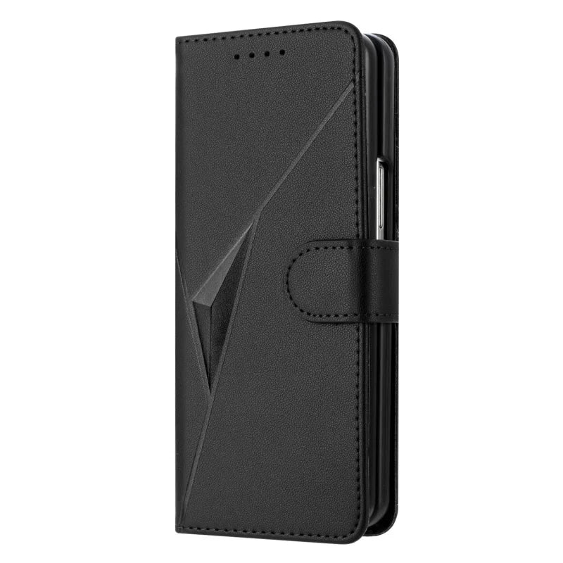 Luxury Magnetic Leather Wallet Card Phone Case for Samsung Galaxy Z Fold 6 5 4 3 Fold6 Fold5 Flip Purse Holder Cover Back Bag