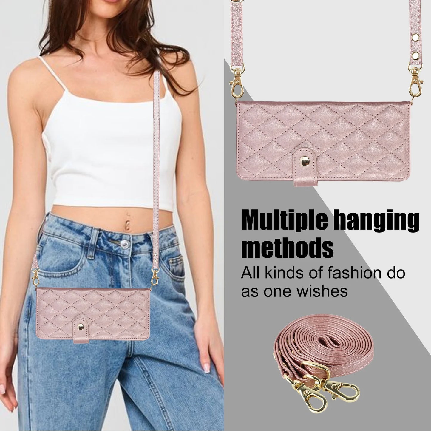 Ring Leather Zipper Wallet Card Slot Phone Case for Samsung Galaxy Z Fold 7 6 5 4 3 Shock Proof Flip Purse Holder Cover Hoesje