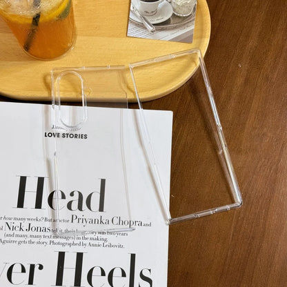 Z Fold7 Case Ultra Thin Matte Slim PC Folding for Samsung Galaxy Z Fold 7 6 5 4 3 Cases fold6 Shockproof Transparent Back Cover