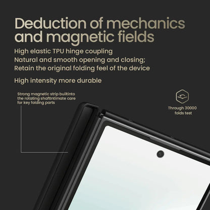 For Samsung Galaxy Z Fold 7 5G Magsafe Aramid Fiber Case NILLKIN Magnetic Fold Shockproof Back Cover Protection For Fold 7 Cases