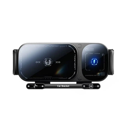 2IN1 Car Wireless Charger Phone Holder