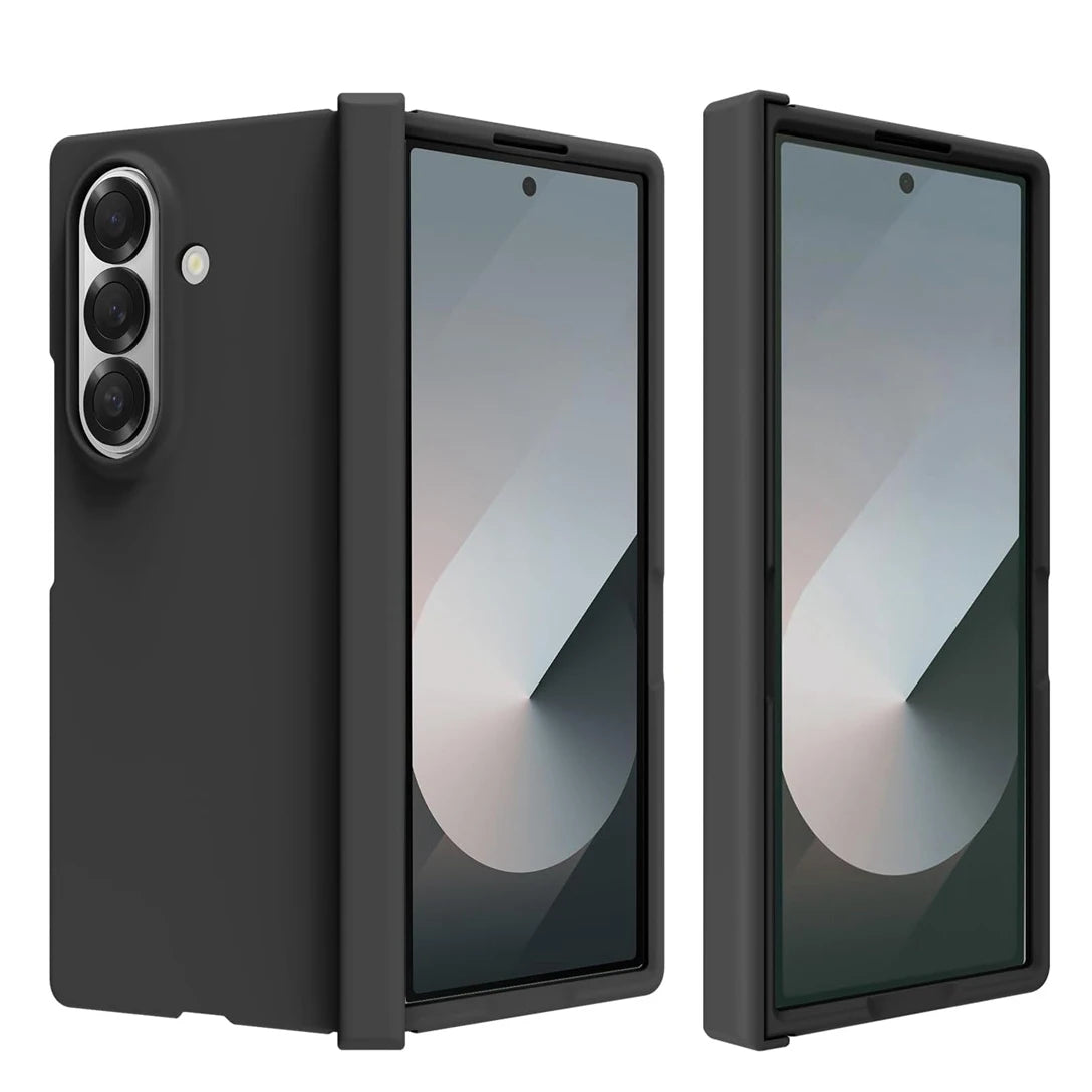 3 in 1 Hinge Protection Hard PC Case for Samsung Galaxy Z Fold 7 6 5 4 3 Fold7 Slim Matte Shockproof Cover for Samsung ZFold7