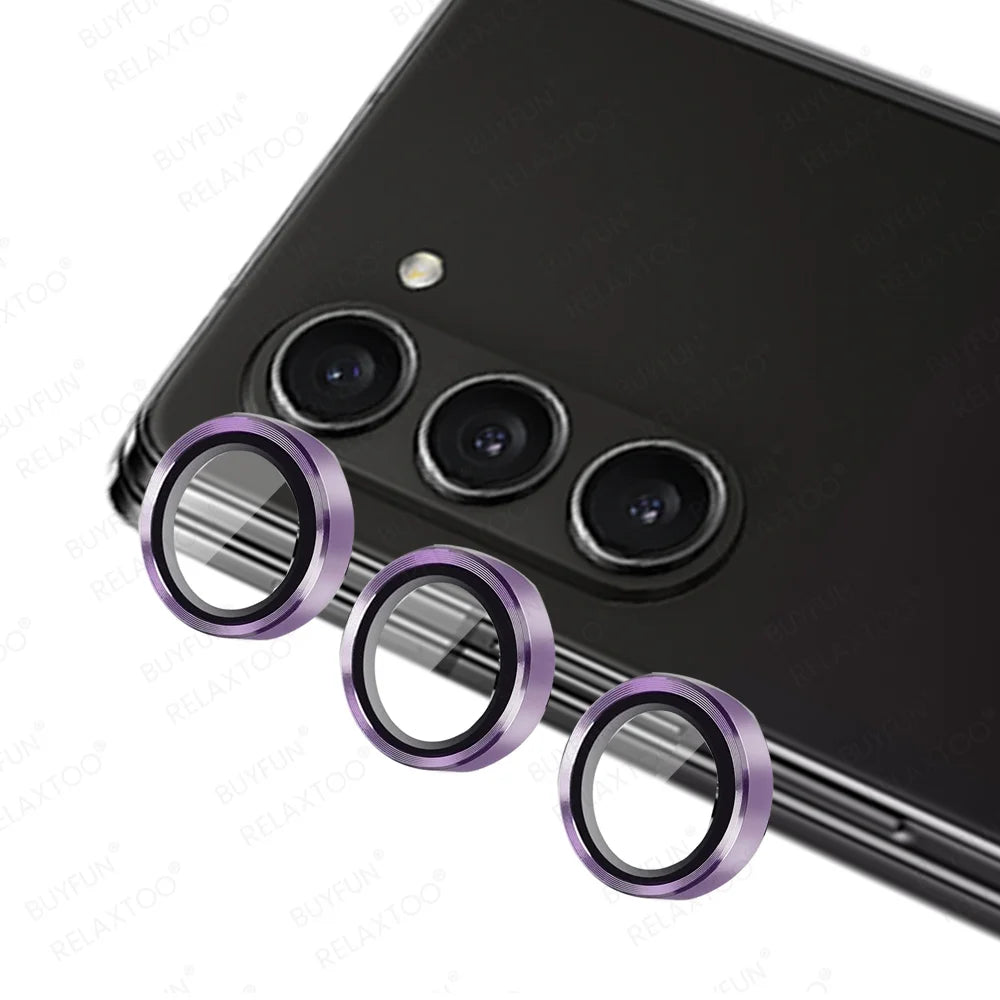 Z Fold 6 7 Camera Ring For Samsung Galaxy Z Fold6 5G Back Metal Lens Glass Case ZFold6 ZFold7 Fold7 Camera Cover Cap Accessories