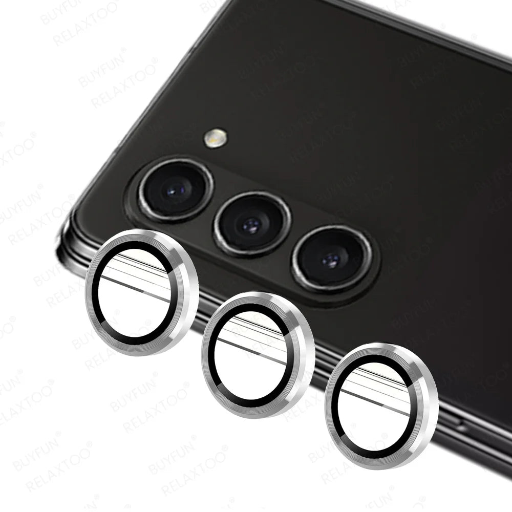 Z Fold 6 7 Camera Ring For Samsung Galaxy Z Fold6 5G Back Metal Lens Glass Case ZFold6 ZFold7 Fold7 Camera Cover Cap Accessories