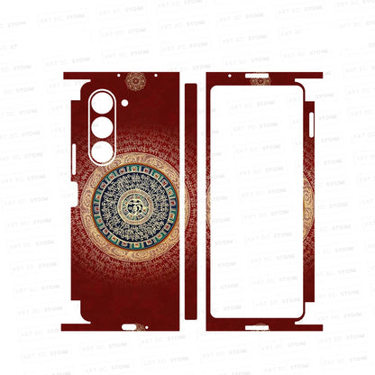 Colorful Back Skin Wrap Protective Film for Samsung Galaxy Z Fold 7 / 6 / 5 / 4 / 3