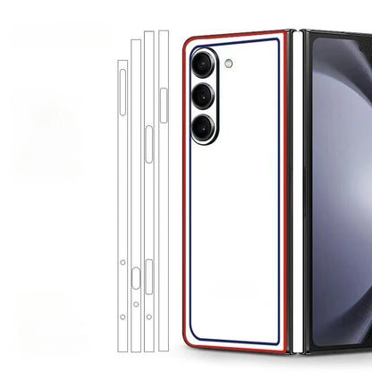 Back and Side Frame Skin Wrap for Samsung Galaxy Z Fold 7 / 5 / 4 / 3
