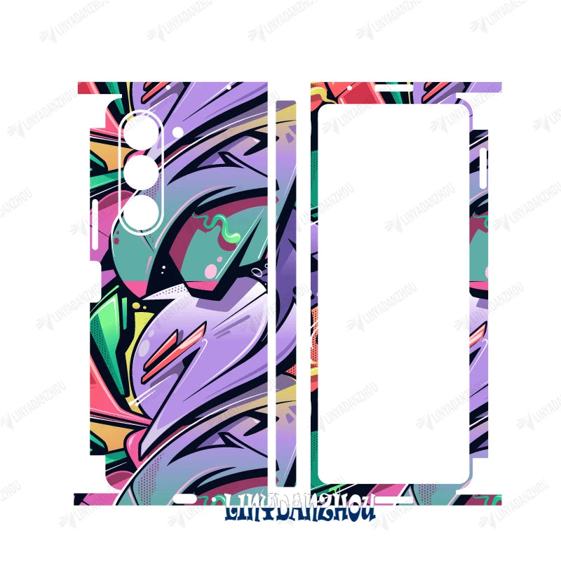 3M Full Cover Colorful Back Film for Samsung Galaxy Z Fold 7 / 6 / 5 / 4 / 3