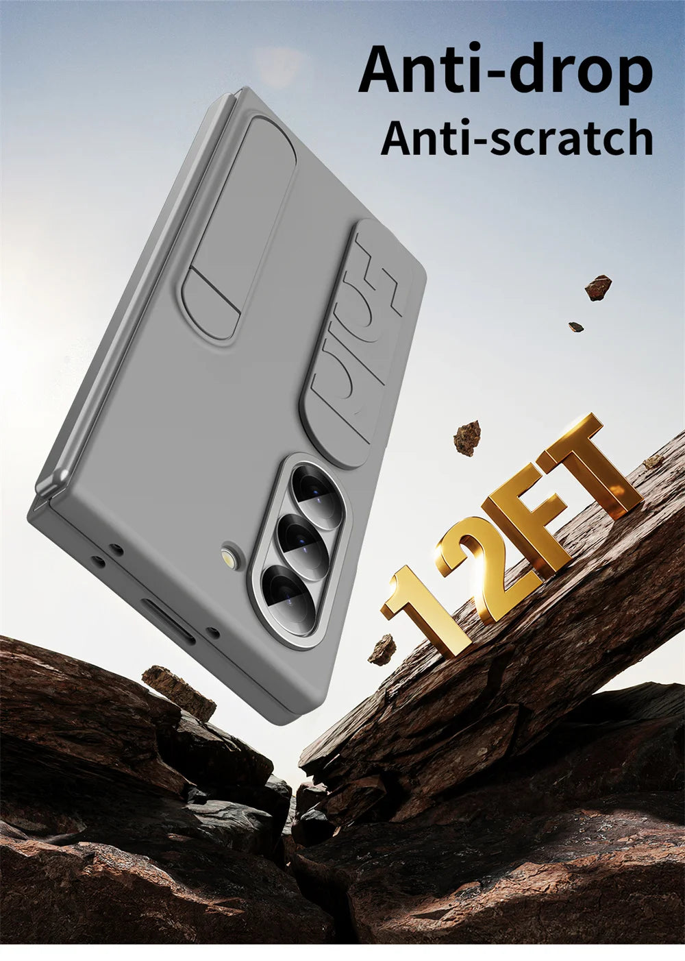 Luxury Wristband Invisible Bracket Case for Samsung Galaxy Z Fold 6 5 4 3 7 fold6 Hand Wrist Strap Folding Stand Silicone Cover