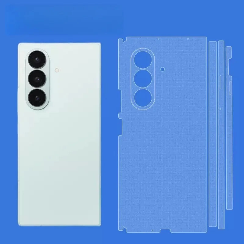 Back and Side Frame Skin Wrap Protective Film for Samsung Galaxy Z Fold 7 / 6 / 5 / 4 / 3 / 2