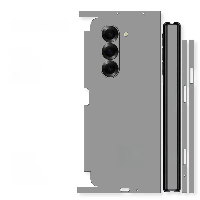 Back and Side Frame Skin Wrap for Samsung Galaxy Z Fold 7 / 6 / 5 / 4 / 3