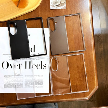 Z Fold7 Case Ultra Thin Matte Slim PC Folding for Samsung Galaxy Z Fold 7 6 5 4 3 Cases fold6 Shockproof Transparent Back Cover