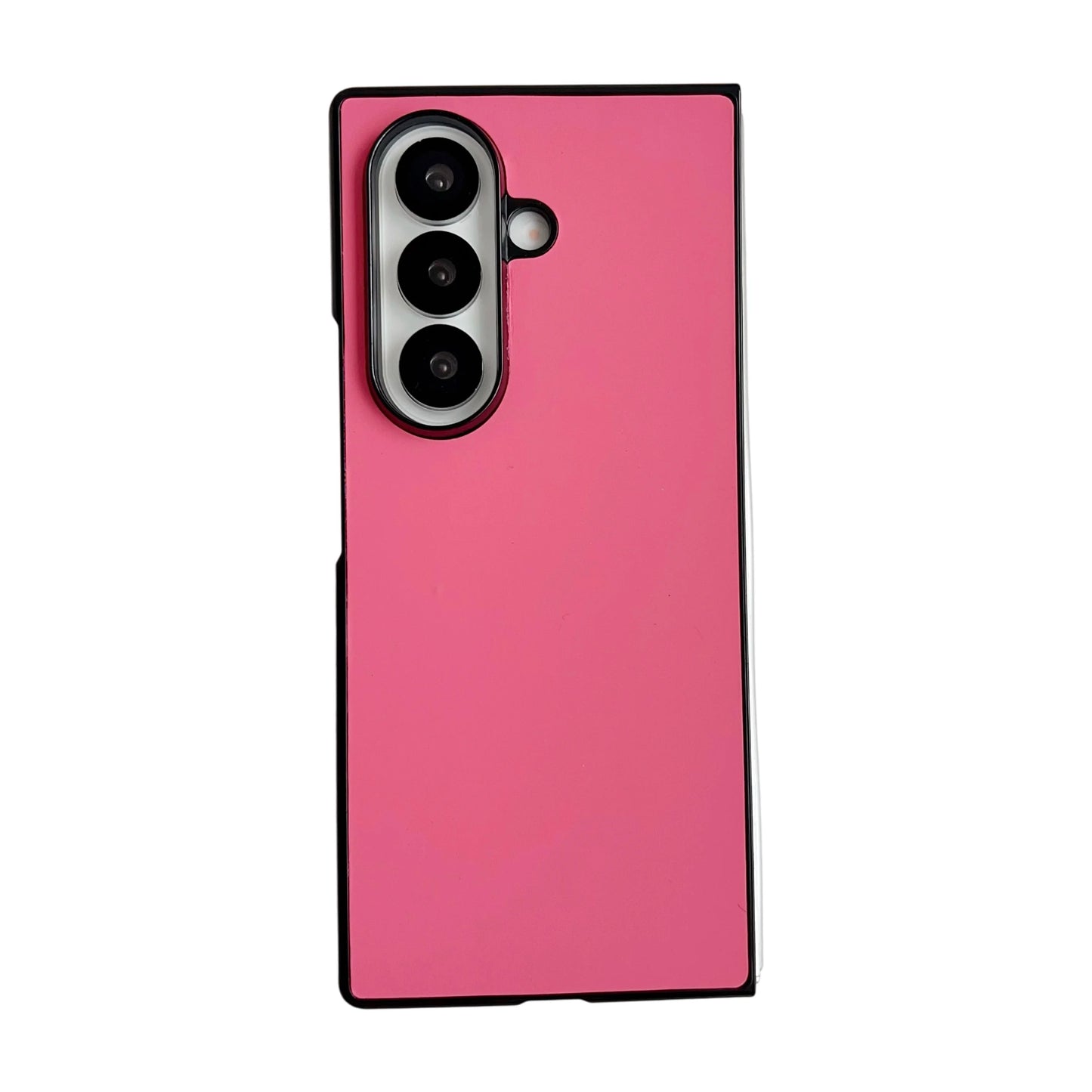 Fashion Matte Candy Color Leather Texture Case For Samsung Galaxy Z Fold 7 6 5 4 3 ZFold 7 Colorful Shockproof Solid Bumper Cover