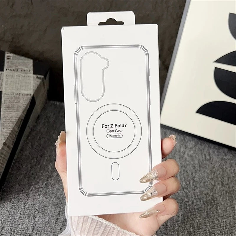 For Samsung Z Fold 7 Fold 6 5 4 3 Case For Magsafe