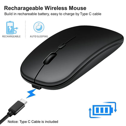 Portable Wireless Keyboard With Stand Mouse Pen