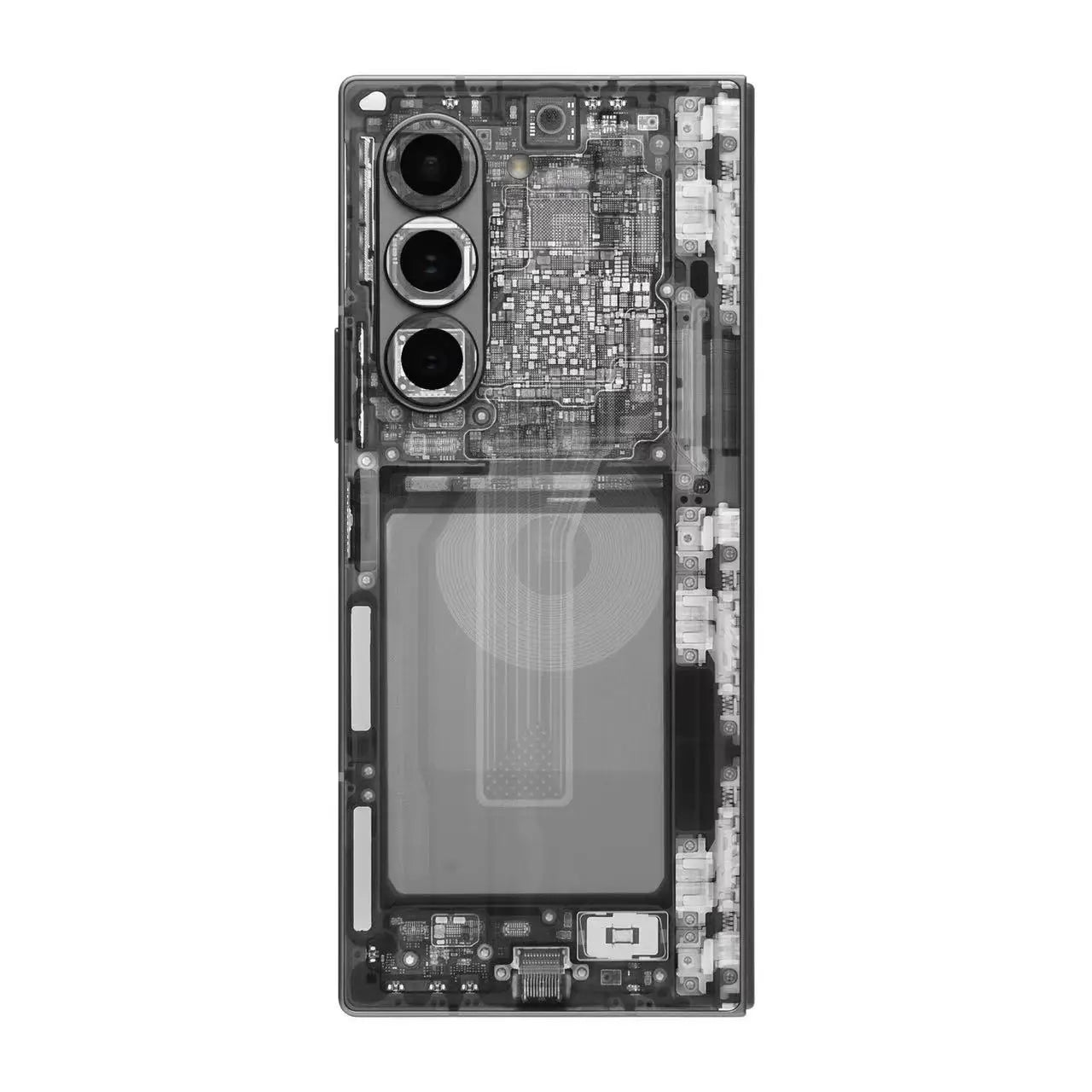 Colorful Anti-Scratch Back Film for Samsung Galaxy Z Fold 6 / 5 / 4 / 3 / 2