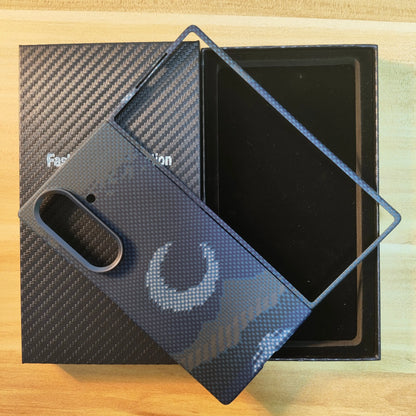 Samsung Galaxy Z Fold 7 Aramid MagSafe Carbon Fiber Case