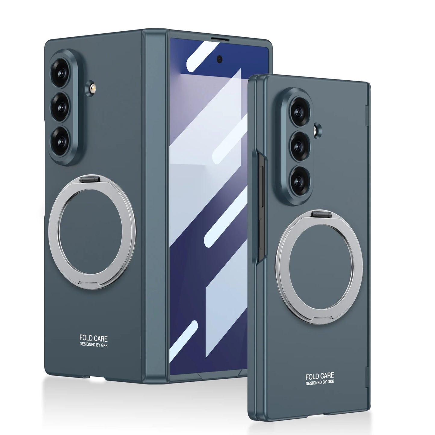 Magnetic Hinge All-included Case For Samsung Galaxy Z Fold 7 For Magsafe Charge Screen Protector Cover For Galaxy Z Fold7 Case