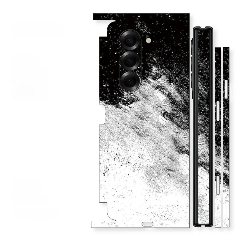Back and Side Frame Skin Wrap for Samsung Galaxy Z Fold 7 / 6 / 5 / 4 / 3