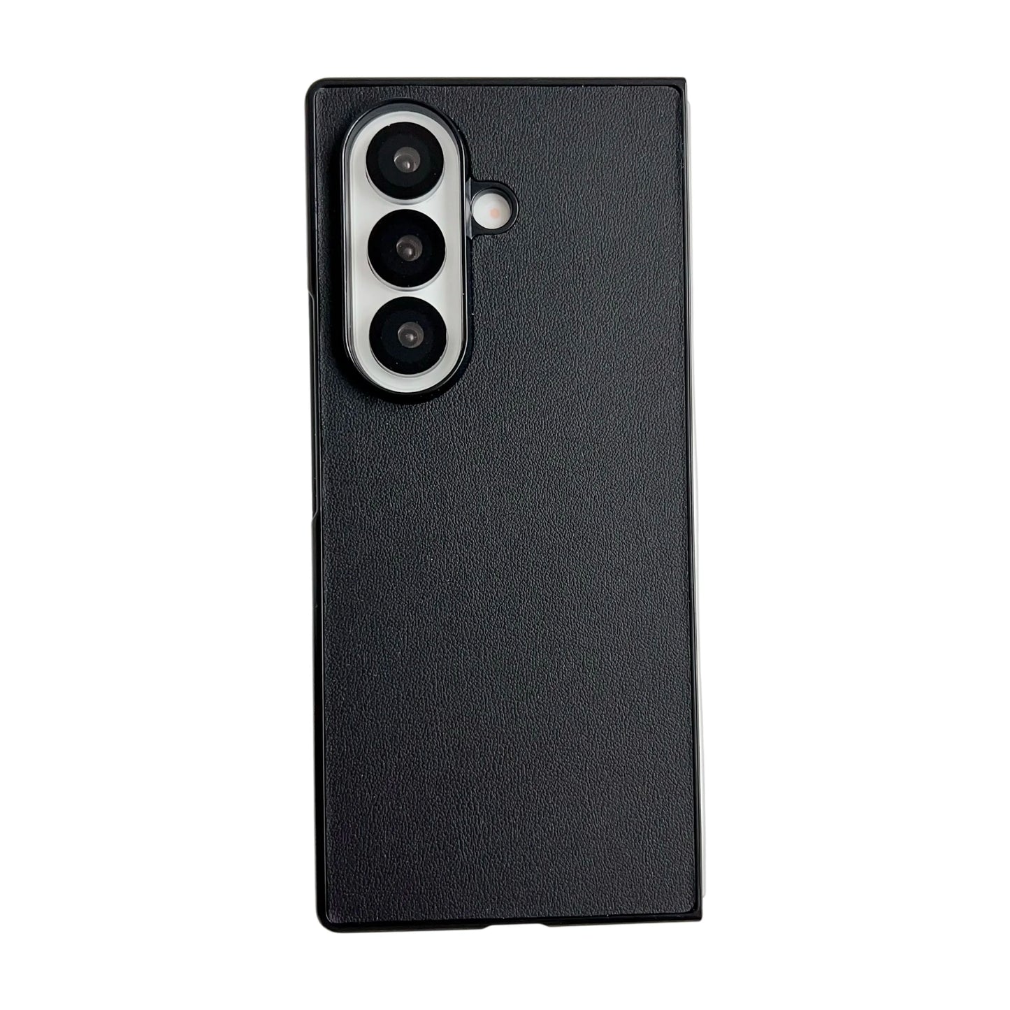 Fashion Matte Candy Color Leather Texture Case For Samsung Galaxy Z Fold 7 6 5 4 3 ZFold 7 Colorful Shockproof Solid Bumper Cover