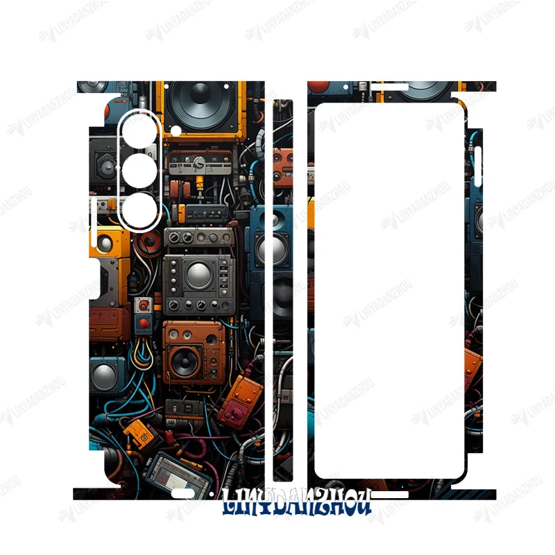 3M Colorful Back Film Skin for Samsung Galaxy Z Fold 7 / 6 / 5