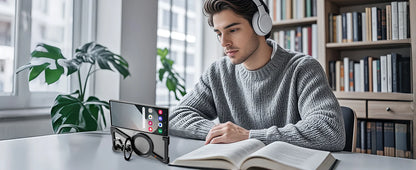 Oatsbasf Magnetic Phone Case for Samsung Galaxy Z Fold 6 5 Metal Slim Phone Protective Cover Shell with 360° Rotatable Stand