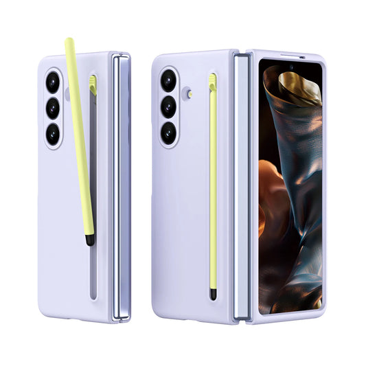 Front and Back Full Cover for Samsung Galaxy Z Fold 7 5G Fold 6 SE 5 4 3 Mobile Phone Case+Screen Film Integrated with Stylus