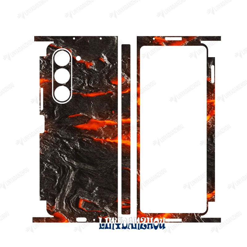 3M Full Cover Colorful Back Film for Samsung Galaxy Z Fold 7 / 6 / 5 / 4 / 3