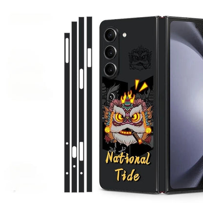 Back and Side Frame Skin Wrap for Samsung Galaxy Z Fold 7 / 5 / 4 / 3