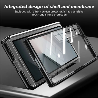 Magsafe Magnetic Hinge Case For Samsung Galaxy Z Fold 7 3 4 5 Fold 6 Screen Glass All inclusive Folding Bracket Protective Cover