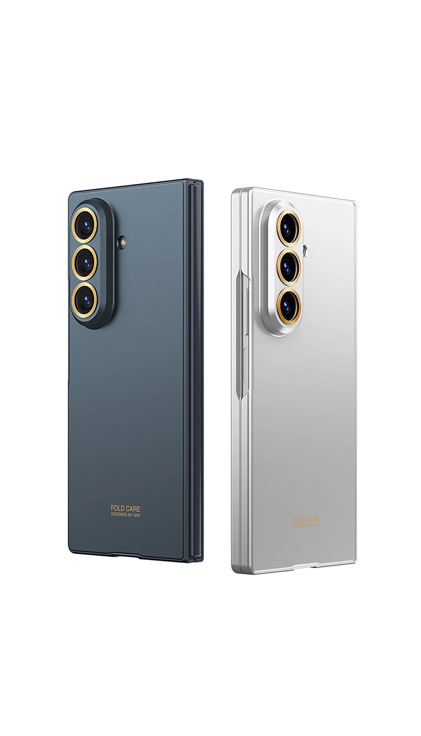 Luxury Matte Phone Case for Z Fold 7/6 – Ultra-Thin, Screen Protector, 5G