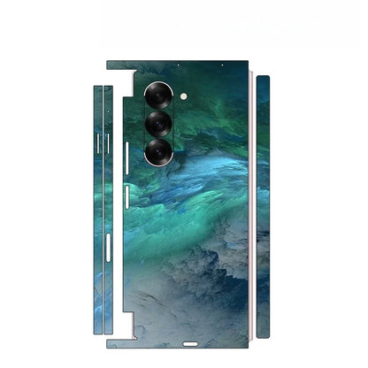 Back and Side Frame Skin Wrap for Samsung Galaxy Z Fold 7 / 6 / 5 / 4 / 3 / 2